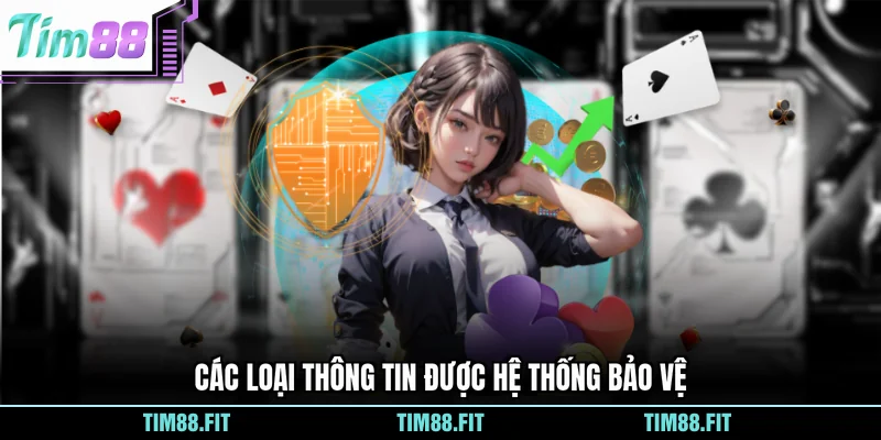 Các loại thông tin được hệ thống bảo vệ