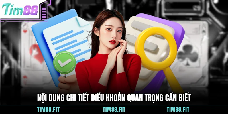 Nội dung chi tiết điều khoản quan trọng cần biết